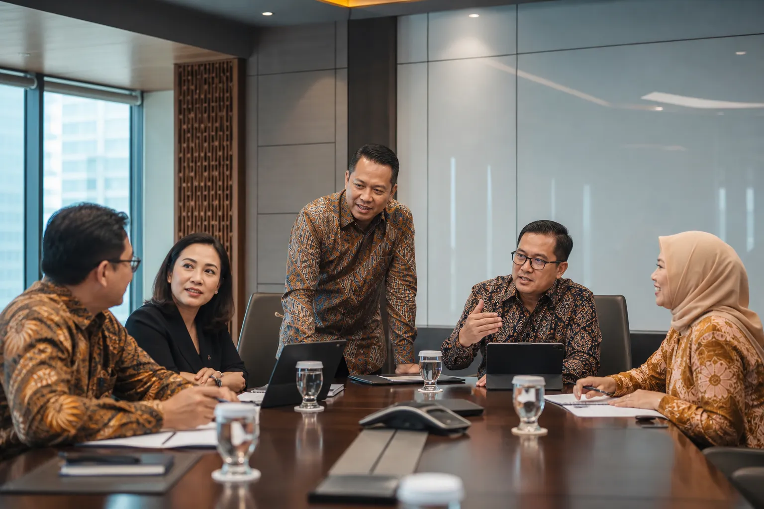Rapat pengurus KADIN Batam